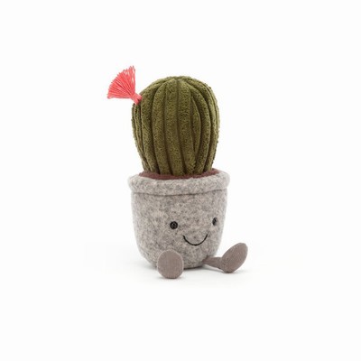 Jellycat Silly Succulent Barrel Cactus | WE6145209